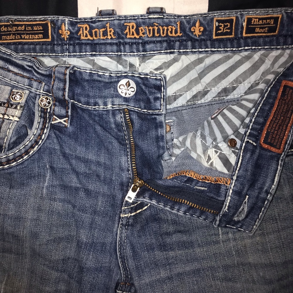 Rock Revival Soft distressed jeans